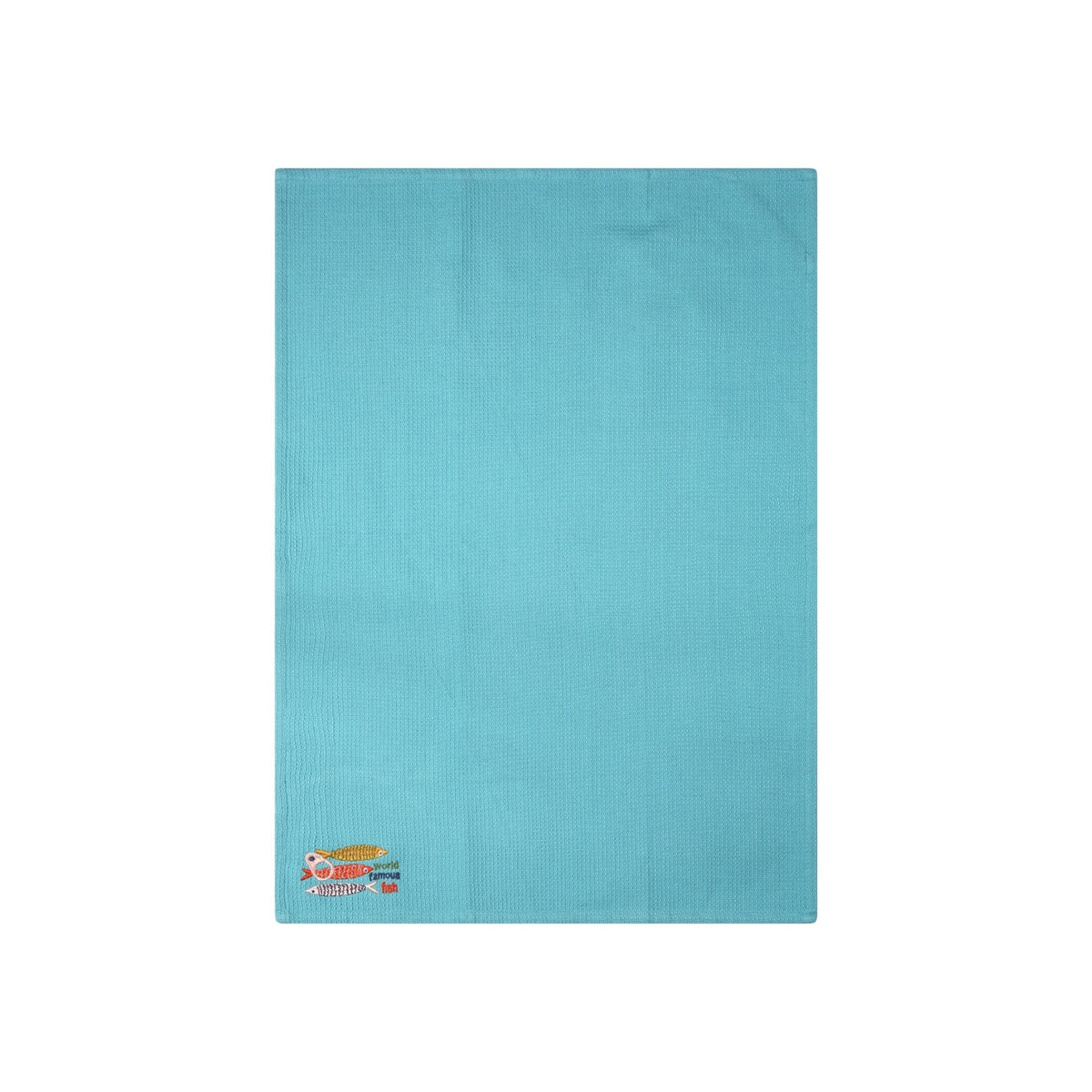 Set of 2 Recycled Tea Towels - Sardines by Dexam