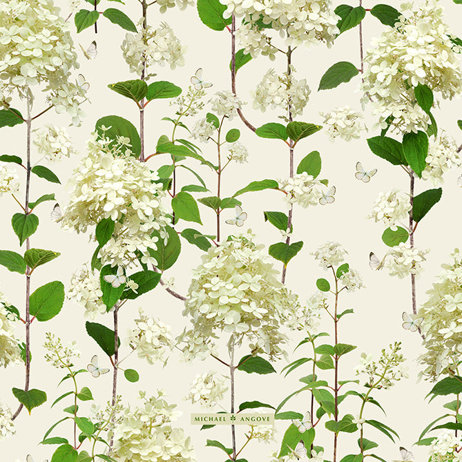 Hydrangea Tea Towel by Michael Angove