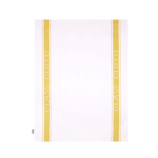 Love Colour - Cotton Linen Glass Cloth - Ochre by Dexam