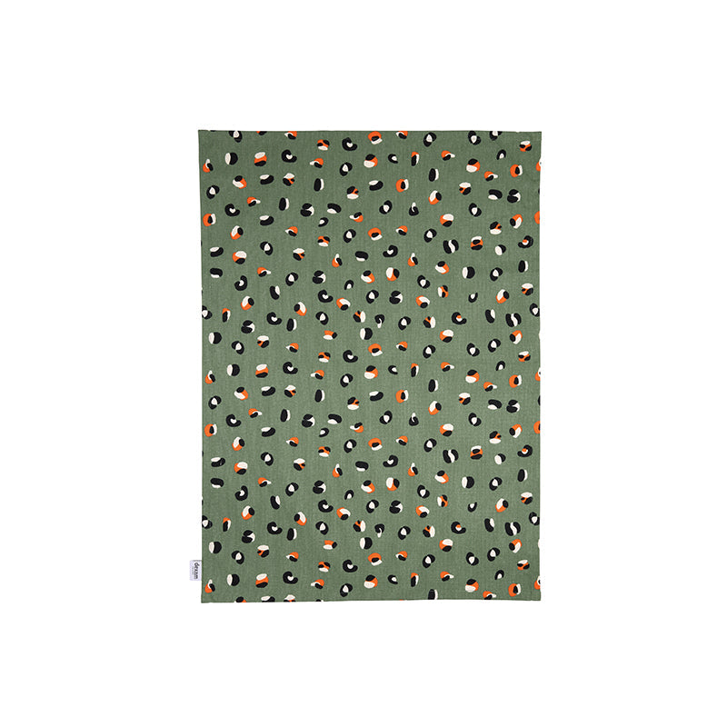 Set of 2 Tea Towels - Leopards by Dexam