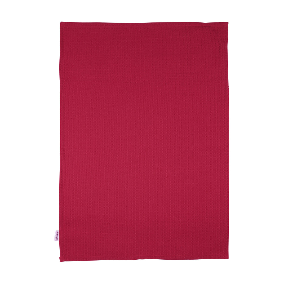Tea Towels -  Set Of 2 Recycled Cotton in Red By Dexam