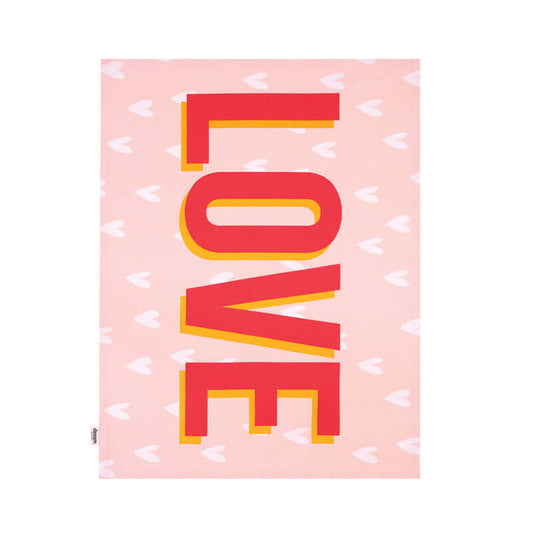 Happy Place Recycled Cotton Pink - LOVE