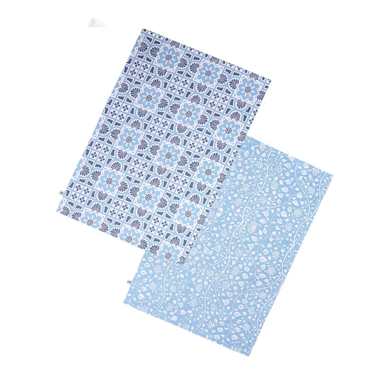 Gertrude Jekyll - Set of 2 Organic Tea Towels by RHS