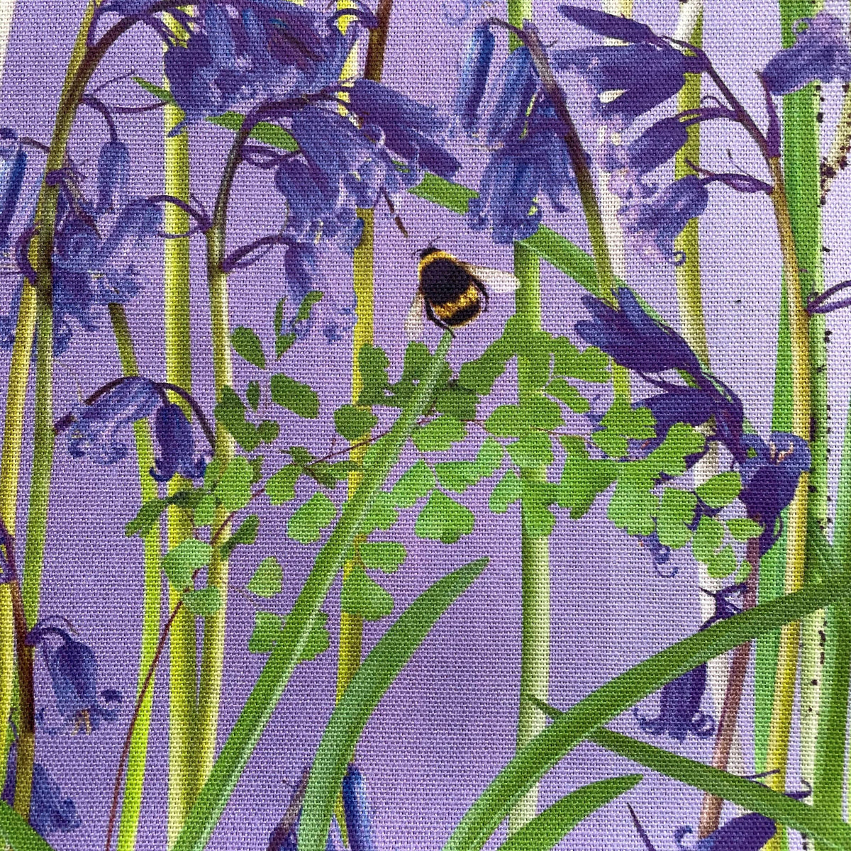Tea Towel - Bluebells by Michael Angove