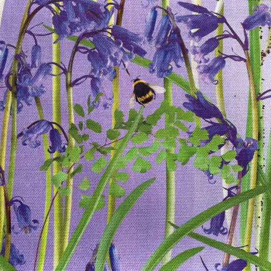 Tea Towel - Bluebells by Michael Angove