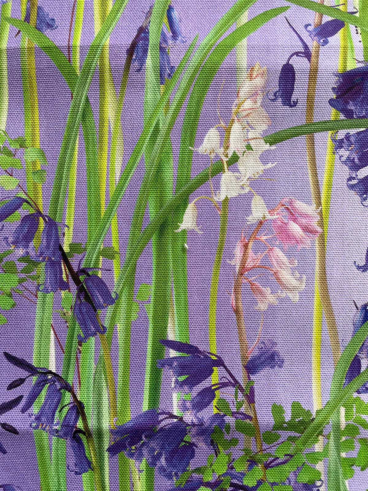 Tea Towel - Bluebells by Michael Angove