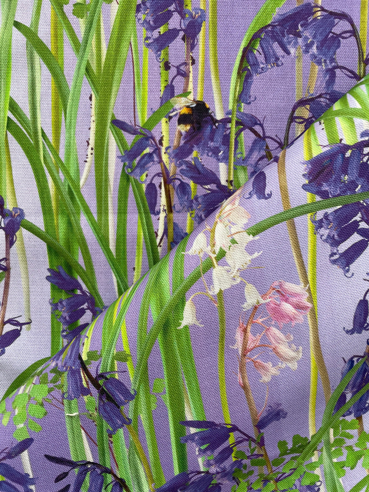 Tea Towel - Bluebells by Michael Angove