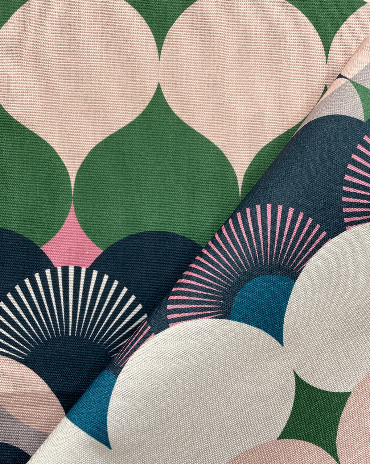 Oravska Tea Towel in Deco Geo Print