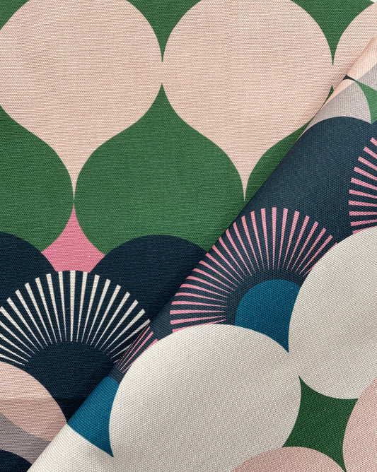 Oravska Tea Towel in Deco Geo Print