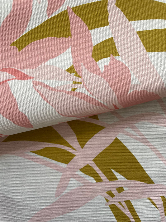 Pink Orchid Print  Tea Towel by Oravska