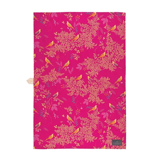 Tea Towel - Chelsea Pink by Sara Miller
