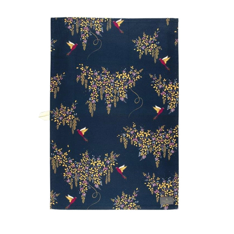 Tea Towel - Chelsea Navy by Sara Miller