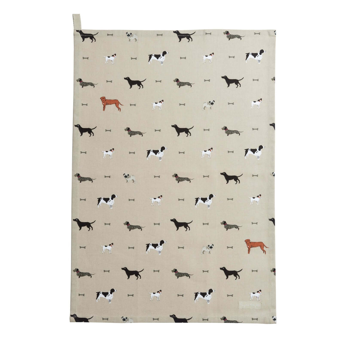 Tea Towel - "Woof" - Sophie Allport