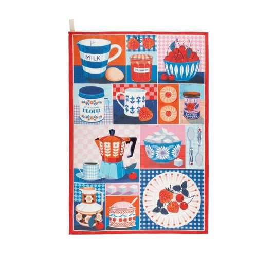 Tea Towel - "Kitchen" by Printer Johnson