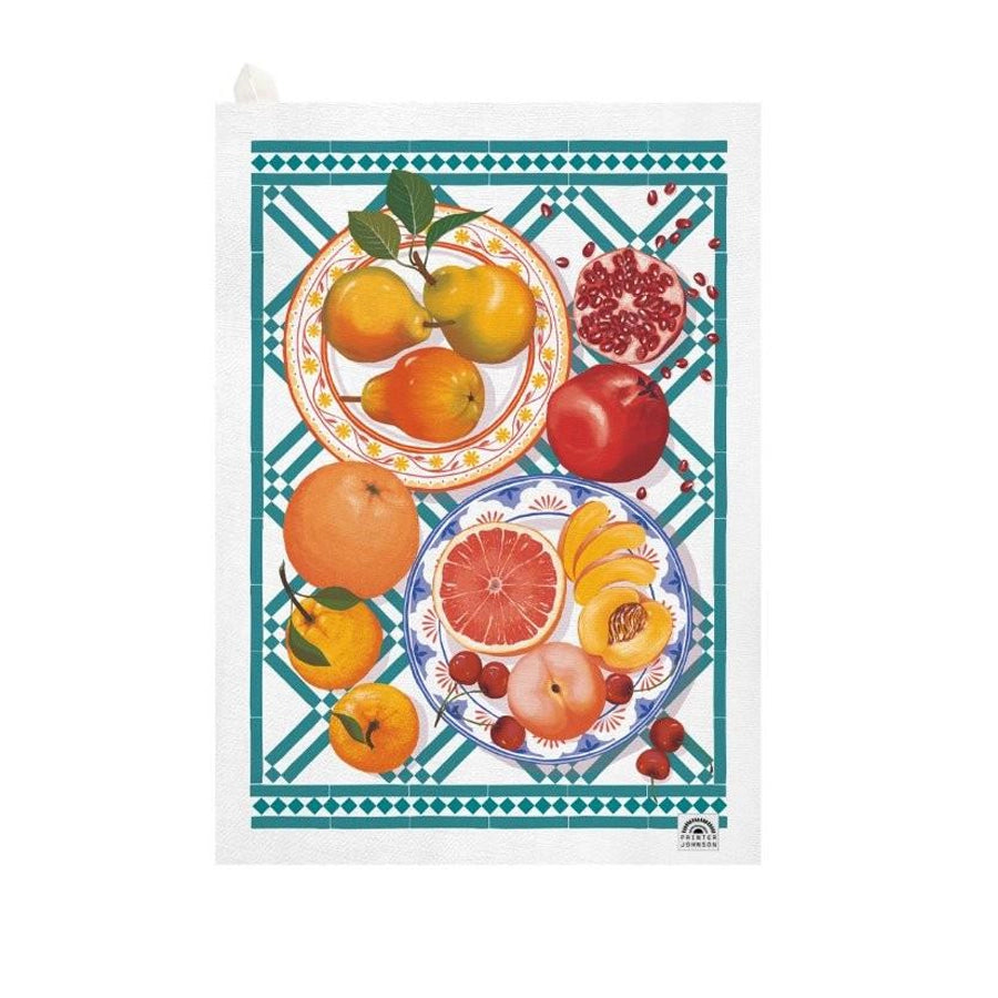 Tea Towel - "Fruit" by Printer Johnson