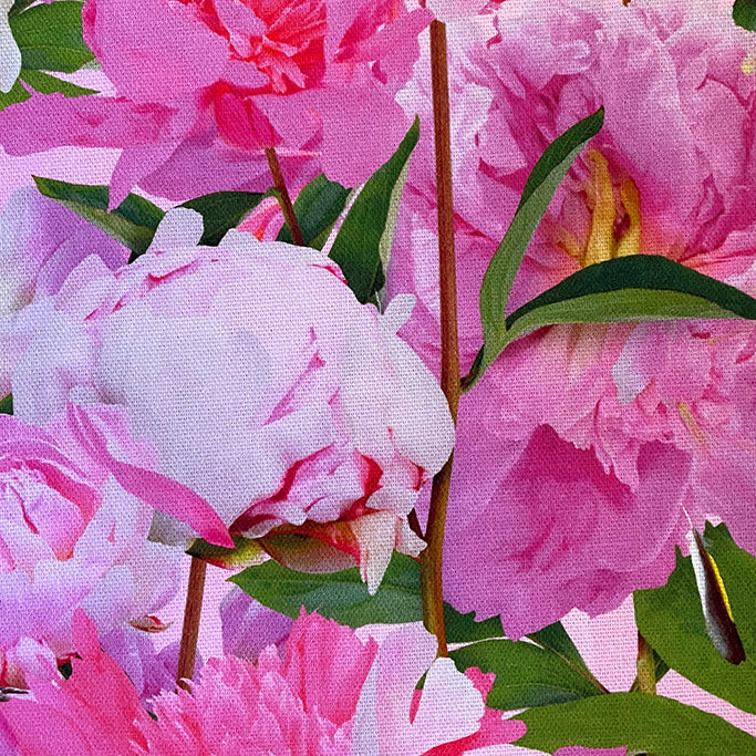 Peony Crush Tea Towel by Michael Angove